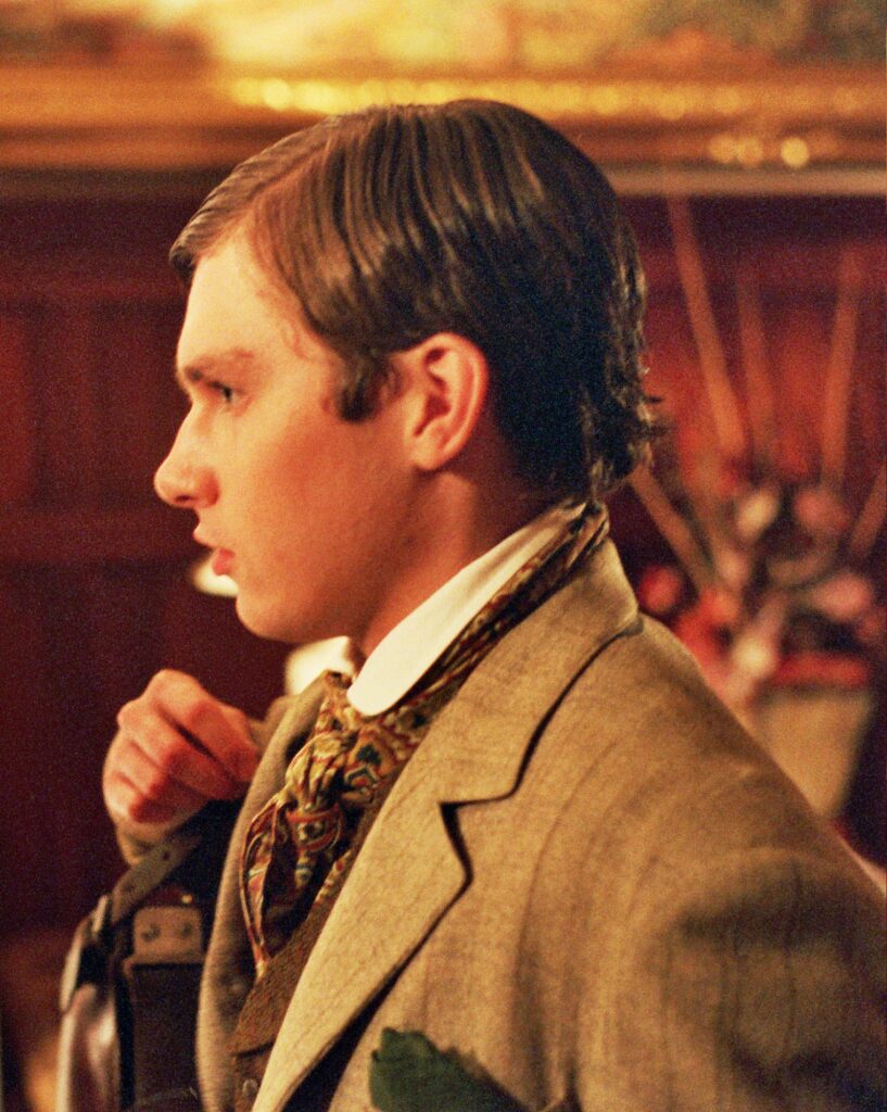 Roman Marshanski as Miron on the set of Magdalene